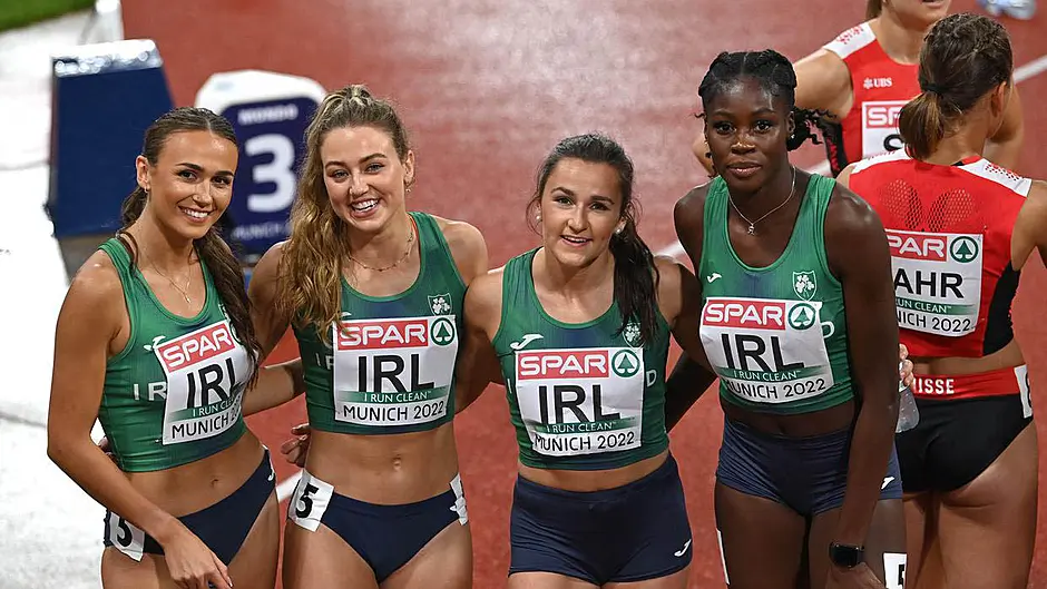 Bandon AC star Healy relieved to ‘salvage’ her Europeans with Ireland 4x400m relay heroics Image