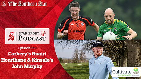 PODCAST: Carbery's Ruairi Hourihane on win over Duhallow | Kinsale golfer John Murphy talks life on tour | Man United beat Liverpool Image
