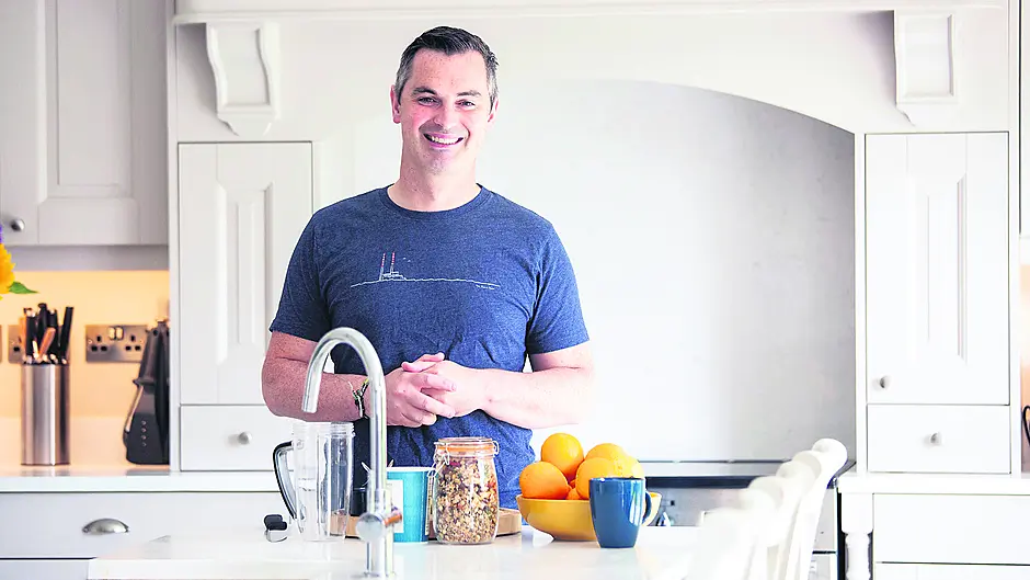 Karl says that for many people September is the new January and a good time to make positive lifestyle changes. But the approach must be balanced and sustainable – otherwise it simply won’t last.  		                     (Photo: Paul Sherwood)