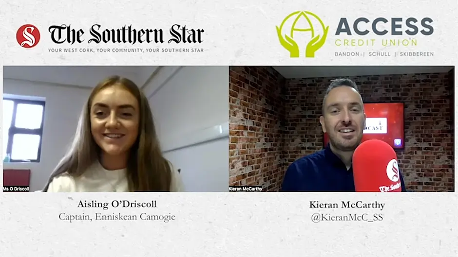 WATCH: Aisling O'Driscoll - Enniskeane camogie captain Image