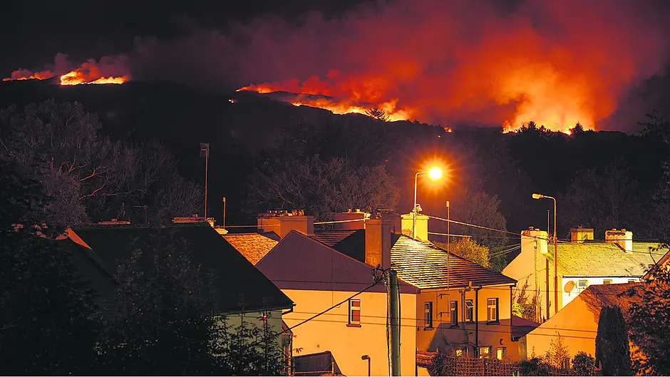 Team of 30 firefighters got control of Ballydehob fire Image