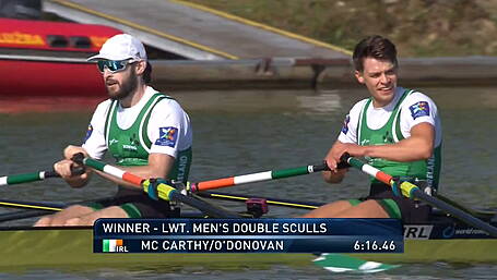 O'Donovan and McCarthy conquer the world, again! Image