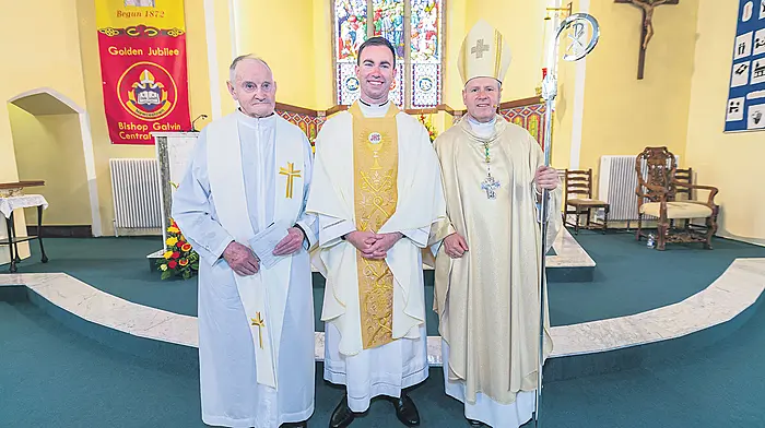 Fr Sheehan celebrates his first mass in Newcestown church Image
