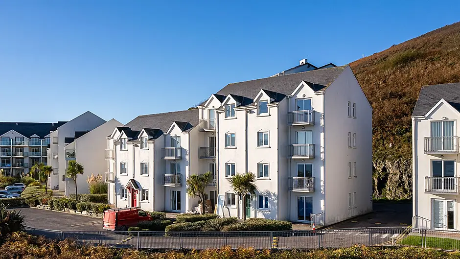 The apartment is contemporary with high-end finishes throughout. Views, naturally, speak for themselves.
