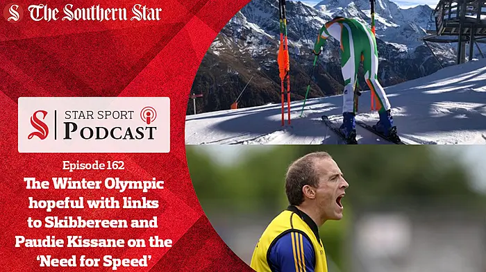 PODCAST: Jack Gower - the Winter Olympic hopeful with ties to Skibbereen & All Ireland winner Paudie Kissane on the need for speed Image