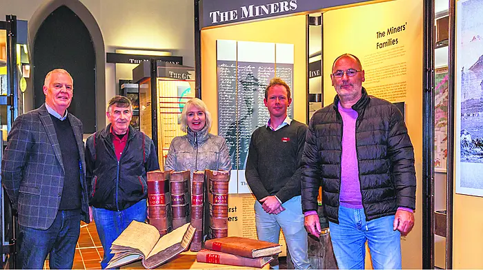Beara copper mine ledgers go on display in museum Image
