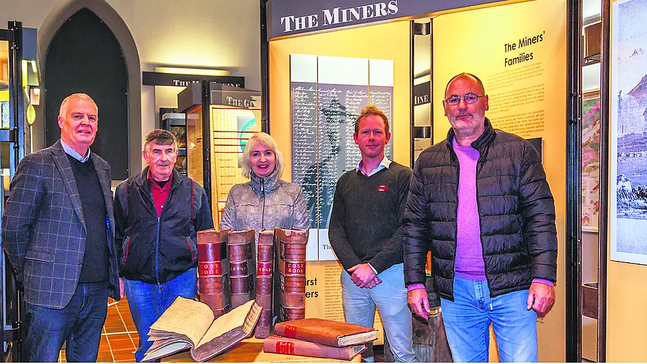 Beara copper mine ledgers go on display in museum Image