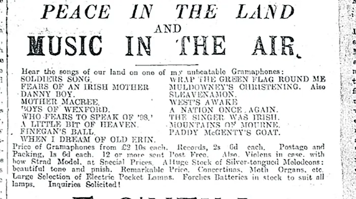 It was 1922, and the ‘terrorists’ had just left Macroom ... Image