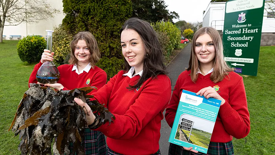 Clon students are moo-vers and shakers in field of eco-research Image