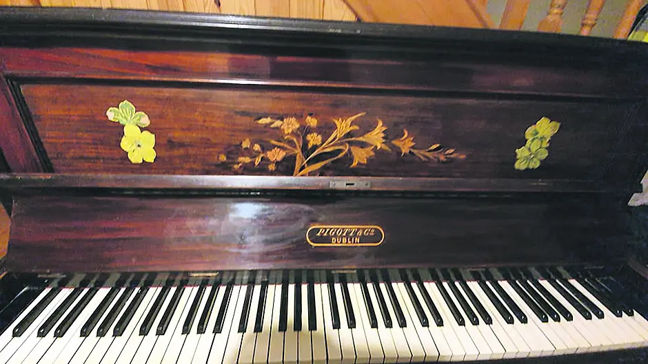 Live .22 handgun bullet found in Dunmanway piano from 1890 Image