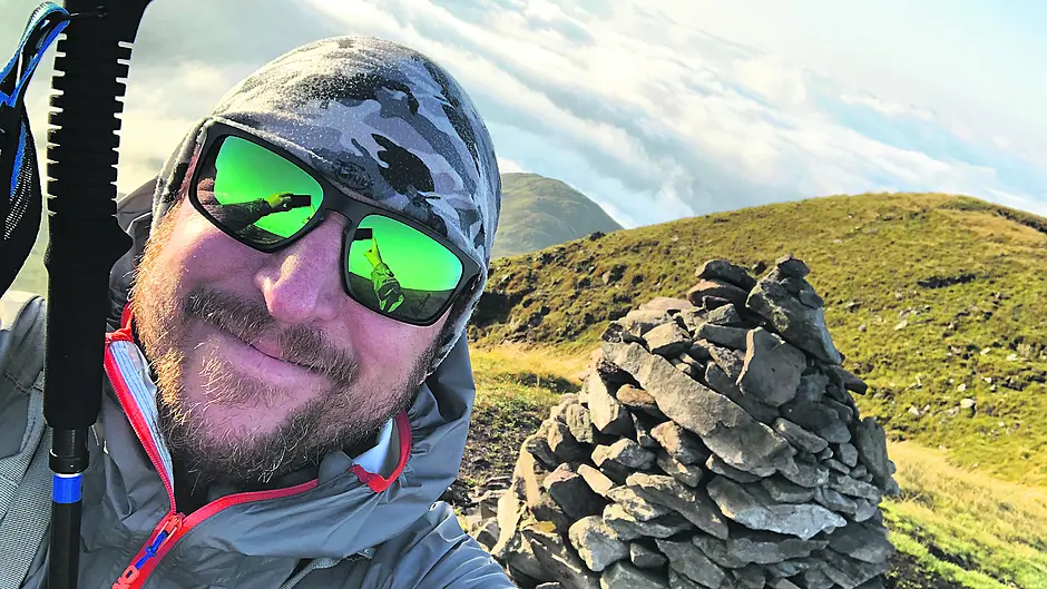 Jim got himself in peak condition for local charities Image