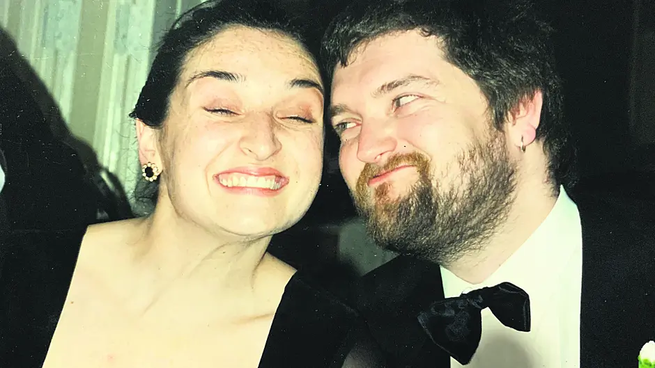 Lydia Little and her big brother Fergus Image