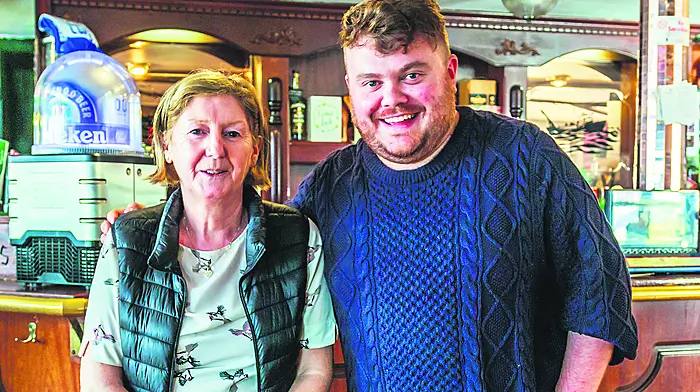 Rosemarie O’Donoghue with CNN’s Donie O’Sullivan