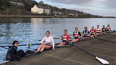 Skibbereen rowers win five races at Shandon Head of the River Image
