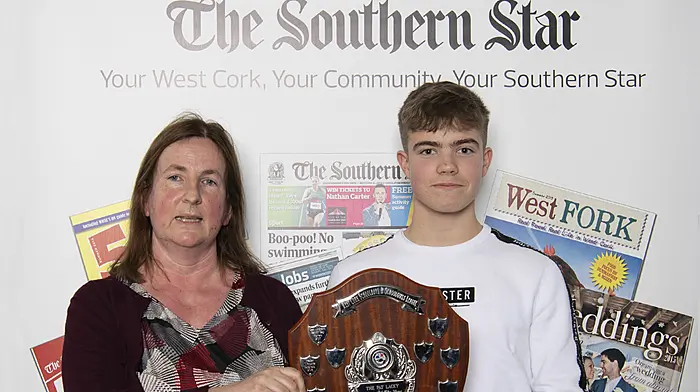 Oh Danny boy! O'Donovan crowned West Cork's top young soccer star Image