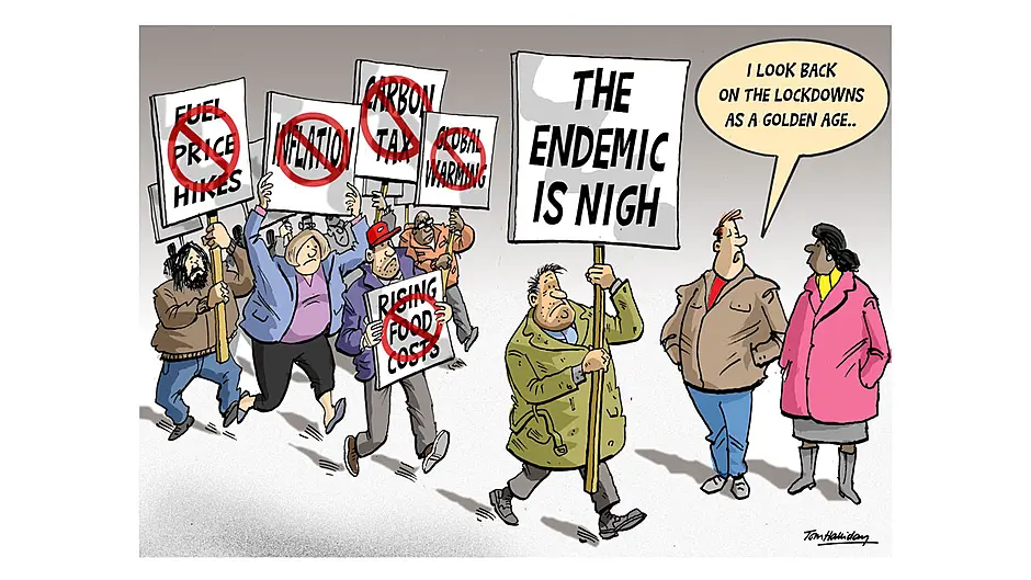 COLM TOBIN: We are on the cusp of  . . . returning to pre-pandemic procrastination Image