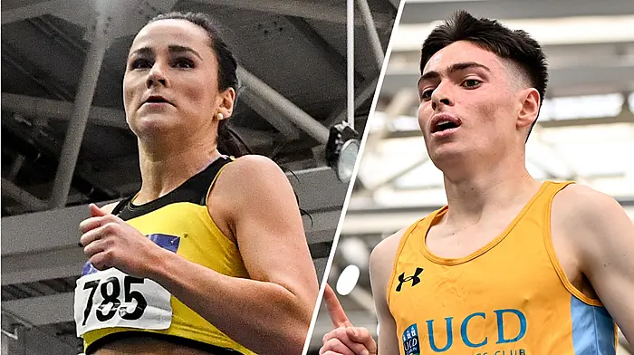 Healy and McElhinney selected on squad for World Indoors Image