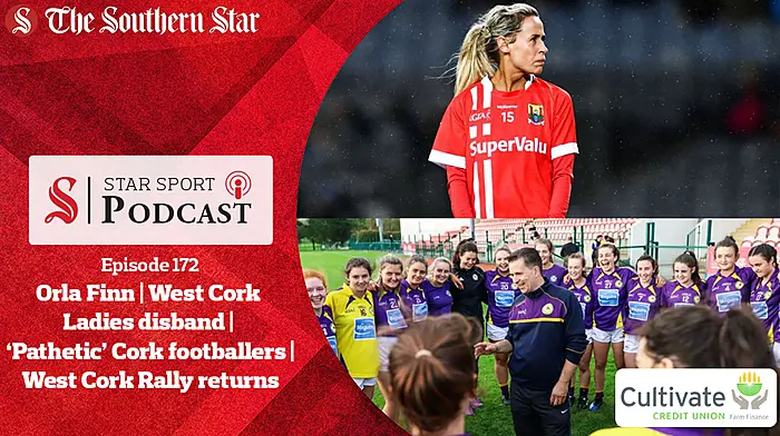 PODCAST: Orla Finn on Cork's league campaign, West Cork Ladies disbanded, the West Cork Rally returns and 'pathetic' Cork footballers lose again Image