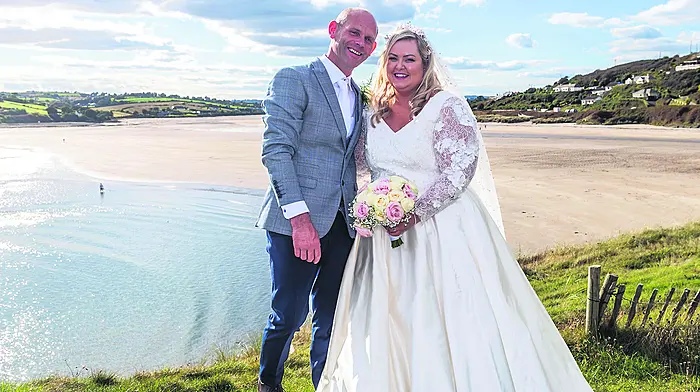 Vanessa and Alan Deane from Dunmanway were recently married at the Inchydoney Lodge & Spa in Clonakilty. 
(Photo: Andy Gibson)