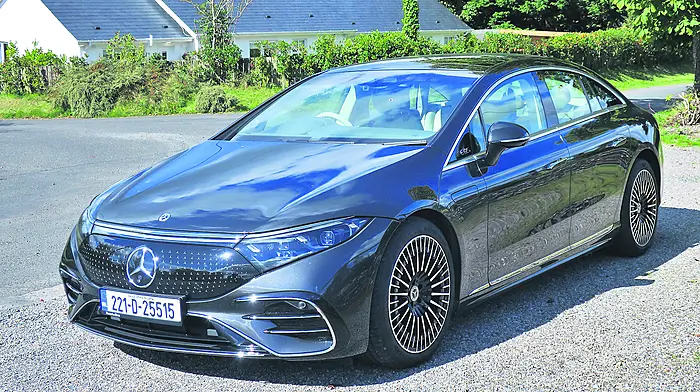 Car of the week: Mercedes EQS: silent and serene - but pricey Image