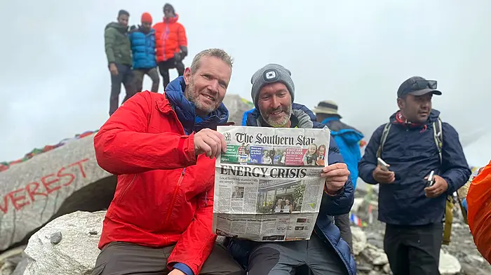 Paul and Kevin are seeing Star(s) after climb to Everest base camp! Image