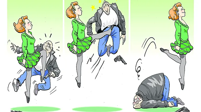 I’m reeling from thoughts of my new Irish dancing mini-series Image