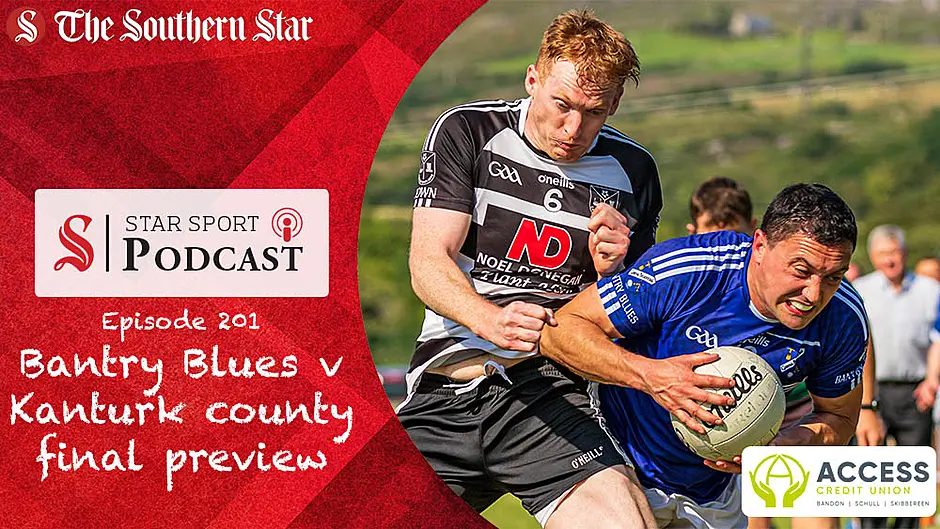 PODCAST: Bantry Blues v Kanturk county final preview with Kevin Harrington Image