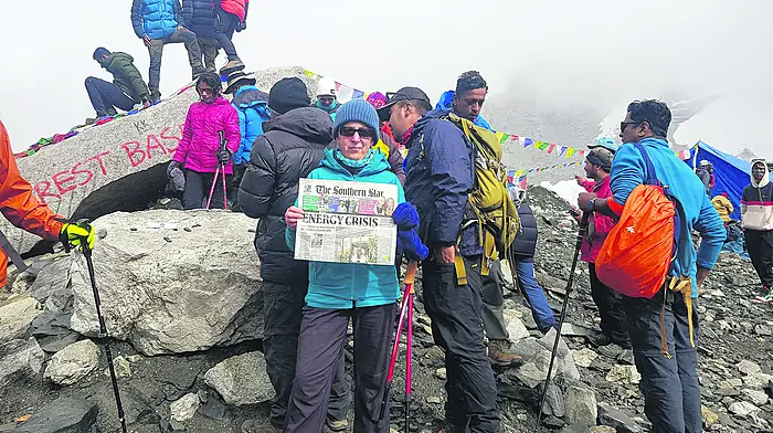 Skibbereen barrister conquers Everest Base Camp Image