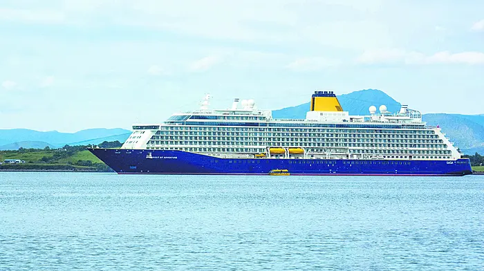 Bantry enjoyed a  bumper 2022 cruise ship season Image