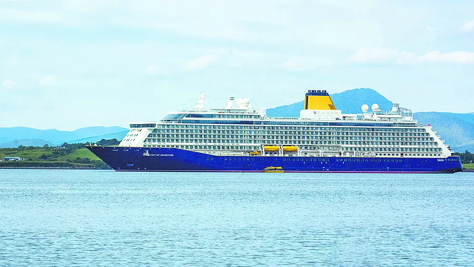 Bantry enjoyed a  bumper 2022 cruise ship season Image