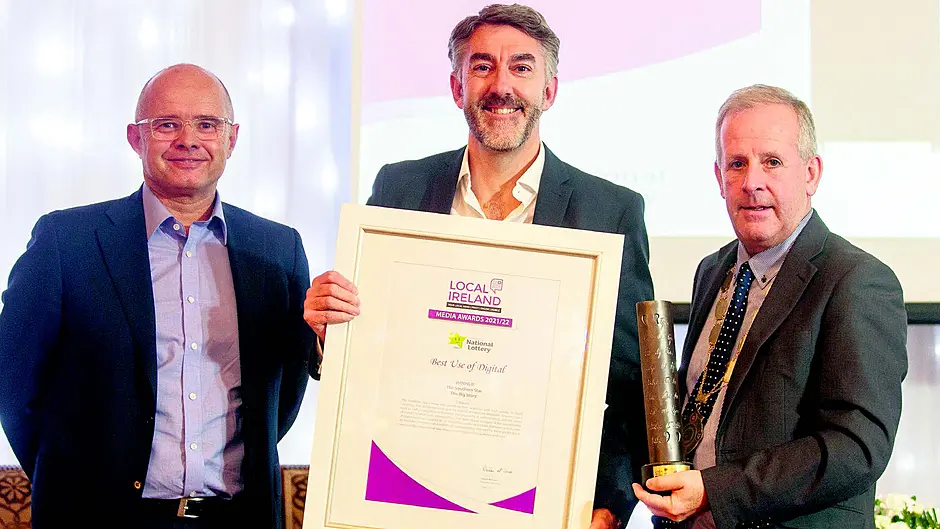 STAR’S A WINNER: A digital first at awards Image