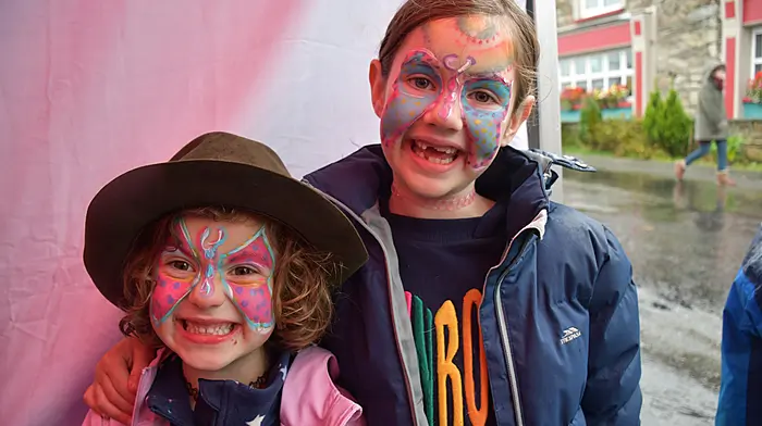 Jessica and Anna Carpenter were at the Caheragh Threshing event. (Photo: Anne Minihane)