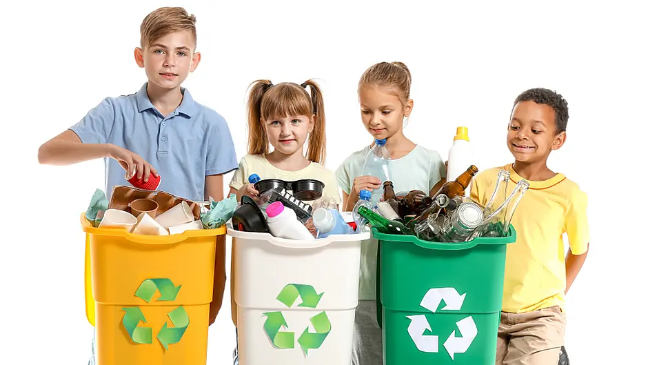 GREENER LIVING: Get kids recycling Image