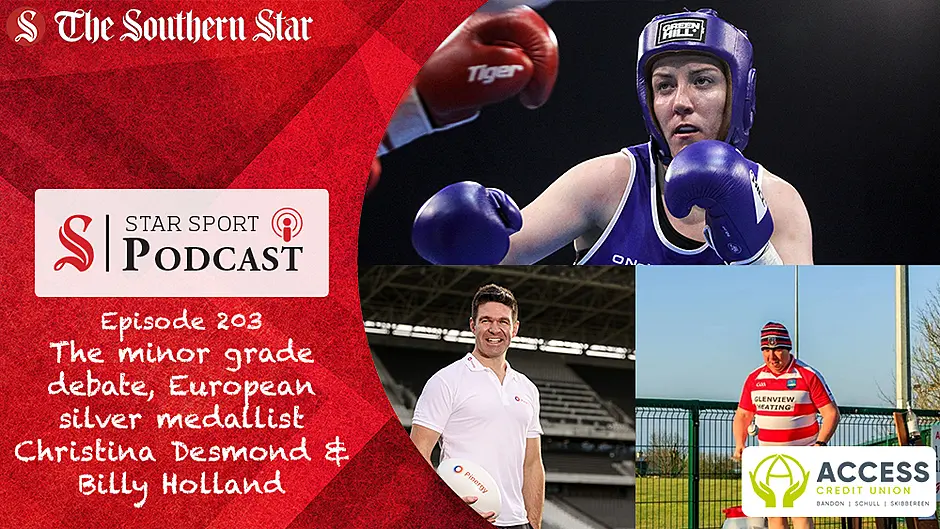 PODCAST: Joe Blake on threat facing Beara clubs | European silver medallist Christina Desmond | Billy Holland on West Cork's Munster contingent Image