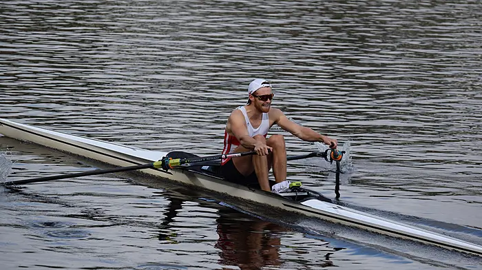 Skibbereen rower Finn powers to Cork Sculling Ladder glory Image