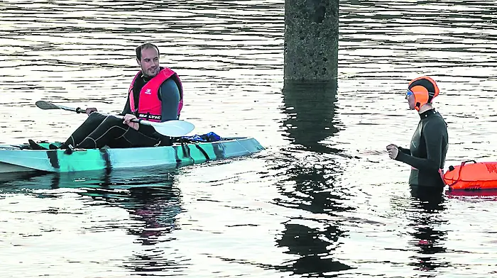 Róisín swims Bantry to Glengarriff to honour mum Image