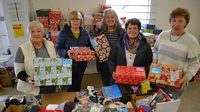 Best foot forward for Shoebox Appeal Image