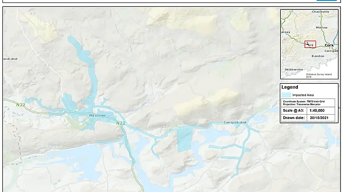 Boil Water Notice issued for customers in Macroom Image