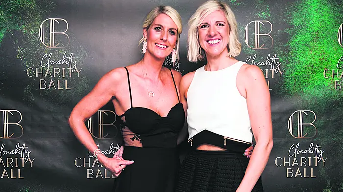 at the Clonakilty Charity Ball in aid of the town’s new playground were: Katie Dennis and Julie Galway.