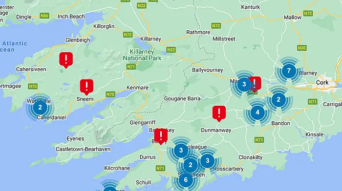 West Cork hit by power outages Image