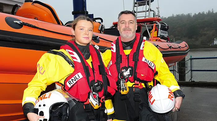 New crew on call this Christmas makes lifeboating a family affair Image