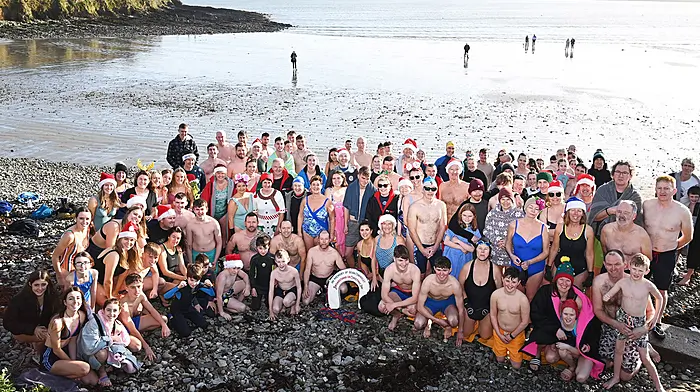 PICTURE GALLERY: Out and about at the Christmas Swim Image