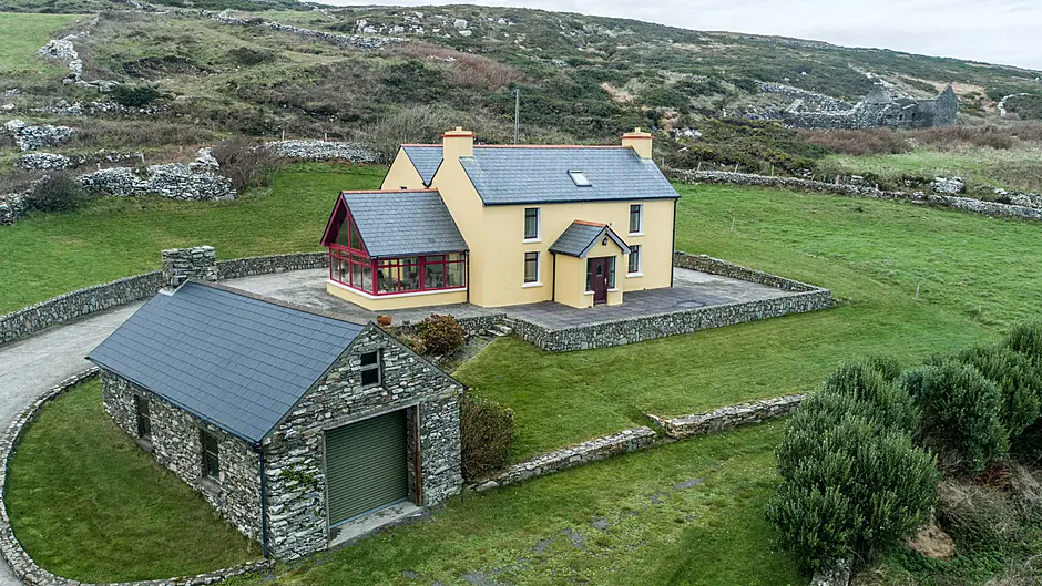 Five-bed with 3.7 acre plot for €425,000.
