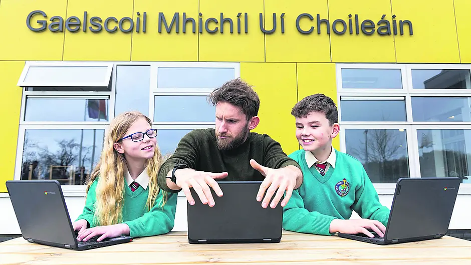 Clon gaelscoil wins tools for technology worth €20k Image