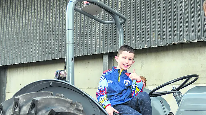 Darcy O’Donovan, Leap at Ricky Barrett’s Memorial Tractor Run in Skibbereen. (Photo: David Patterson)