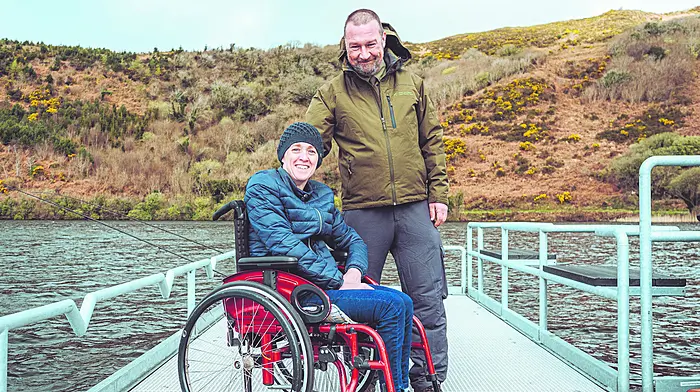 Accessible fishing pontoon opens at Skibbereen’s Shepperton Lake Image