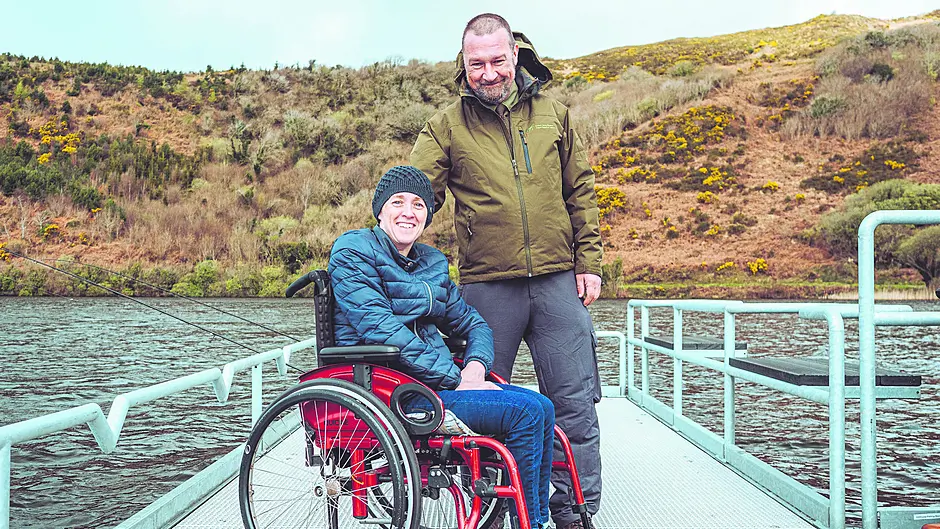 Accessible fishing pontoon opens at Skibbereen’s Shepperton Lake Image