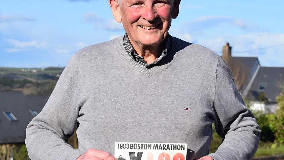 ‘It happened by accident. I didn’t even know there was a marathon in Boston’ Image