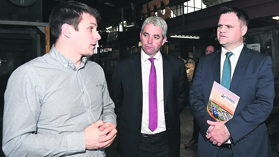 Issues facing SMEs highlighted on visit by Minister to Clon Image