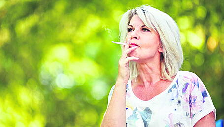 Face facts – and unhealthy habits Image